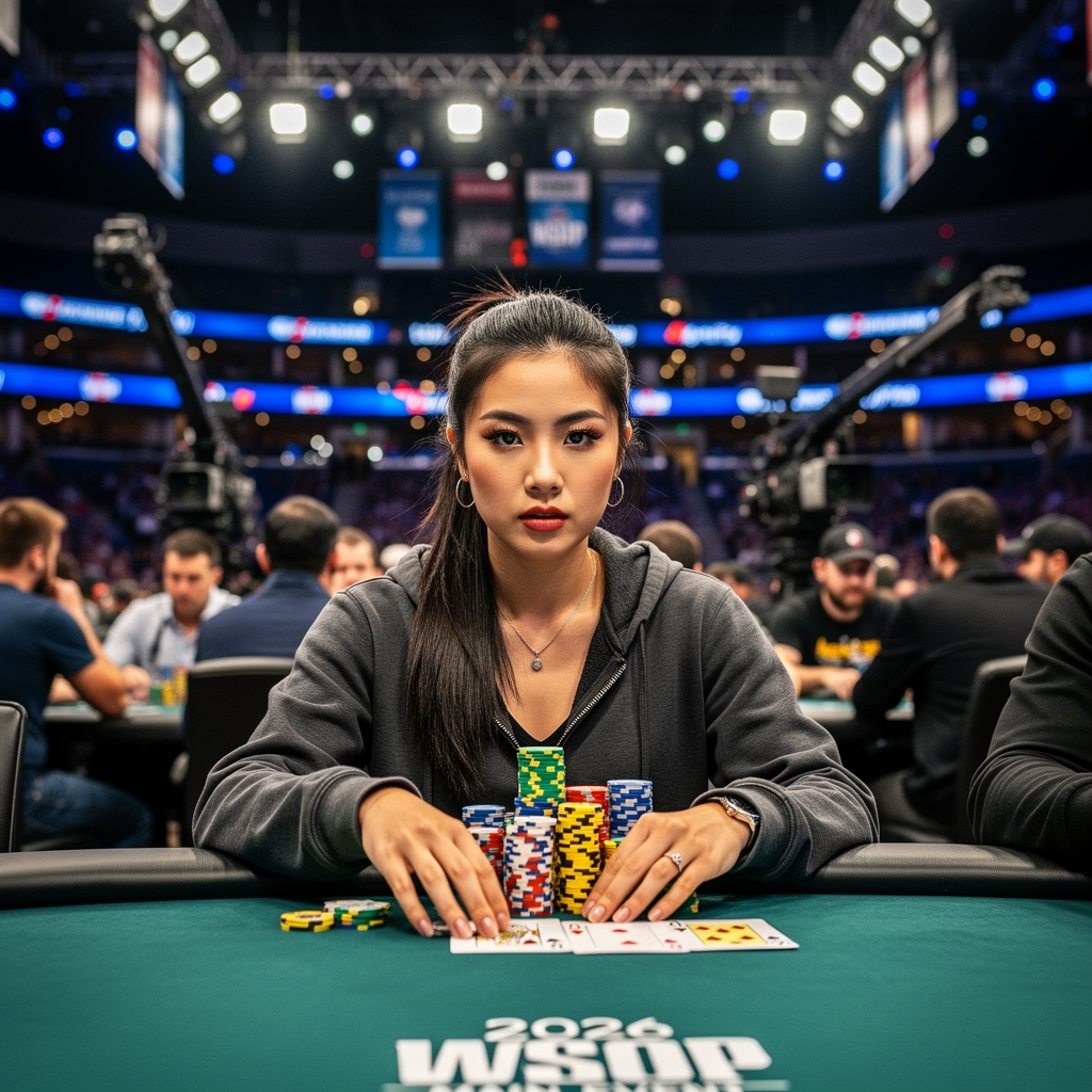 女子扑克手逆袭：WSOP Main Event 2026 上演「她力量」 - BG真人官网